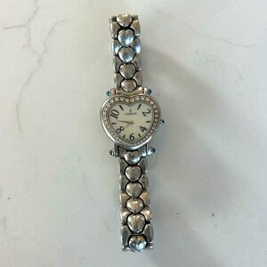 Ladies Corum Heart Beat Diamond Stainless Steel vintage quartz watch